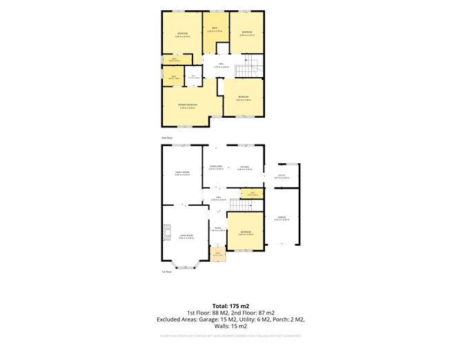 Floor plan — 14 Dunard, Craughwell, Galway