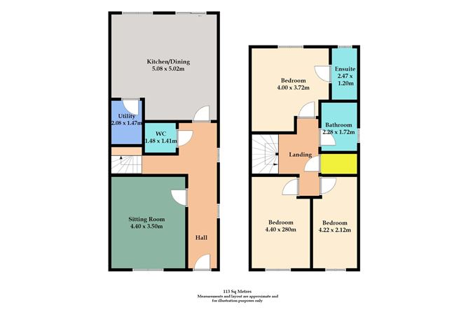Floor plan — 65 Chapel Hill, Garristown, Co. Dublin