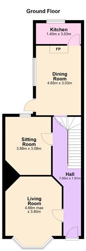 Floor plan — 19 Willbrook Road, Rathfarnham, Dublin 14