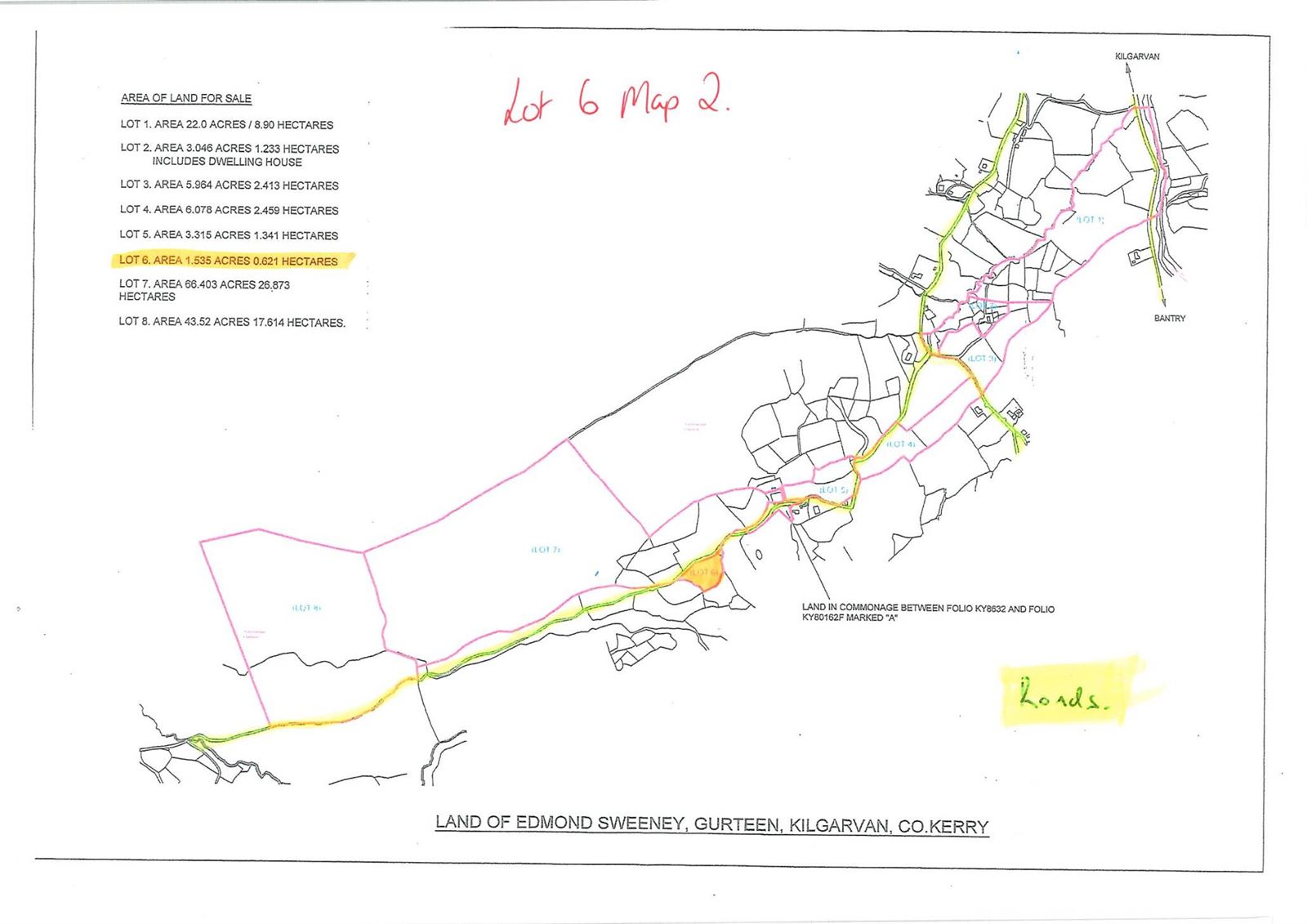 Lot 6, Gurteen, Kilgarvan, Co. Kerry