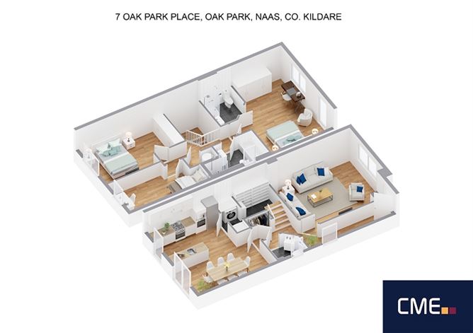 7 Oak Park Place, Oak Park, Naas, Co. Kildare. 
