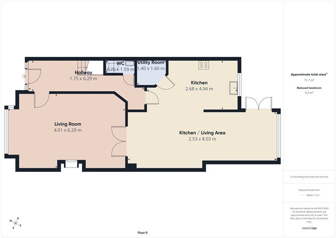 Floor plan — 12 Beverton Lawns, Donabate, County Dublin