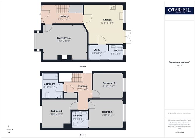 Floor plan — 5 Brotherton, Sleaty Road, Carlow Town, Carlow