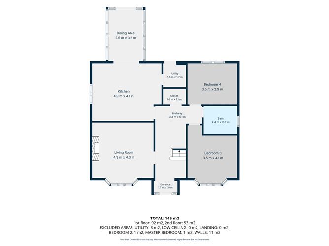 Floor plan — 7 Meadowbrook, Marshalstown, Enniscorthy, Co. Wexford