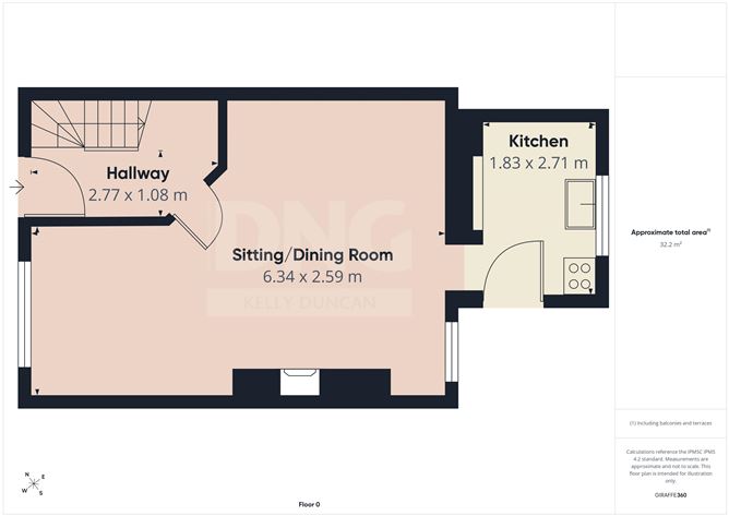 Floor plan — 64 O' Molloy Street, Tullamore, Co. Offaly