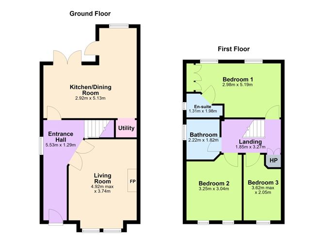 Floor plan — 35 Prospect Drive, Rathfarnham, Dublin 16