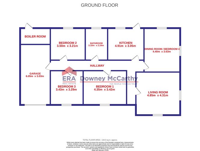 Floor plan — Gortnalahee, Carrignavar, Cork