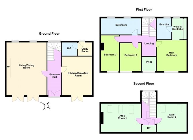 Floor plan — Orchard Mews, 1A Brookfield Avenue, Blackrock, Co. Dublin