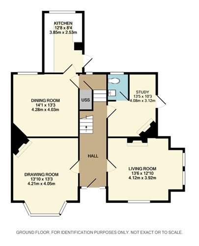 Floor plan — St Paul's, Herbert Road, Bray, Co. Wicklow