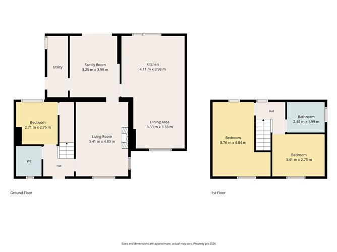 Floor plan — 16 Bath Avenue Gardens, Sandymount, Dublin 4