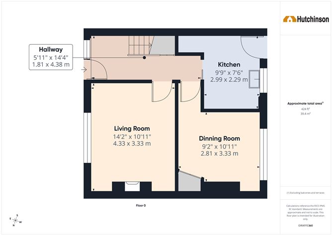 Floor plan — Elma, 13 St. John's Villas, Lower Grange, Waterford City, Waterford