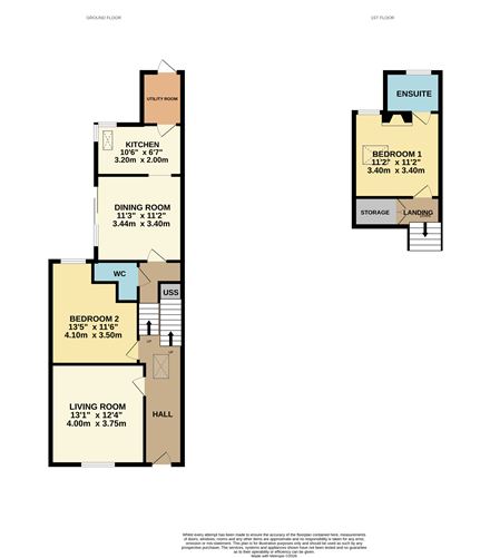 Floor plan — 35 Geraldine Street, Phibsborough, Dublin 7