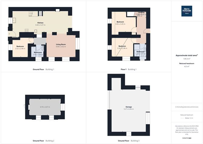 Floor plan — Tyone, Nenagh, Co. Tipperary