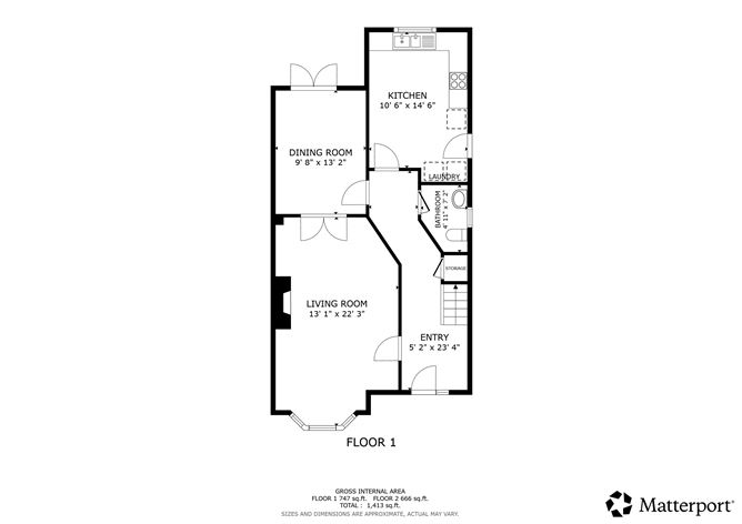 Floor plan — 15 The Walk, Glenveigh, Navan, Meath
