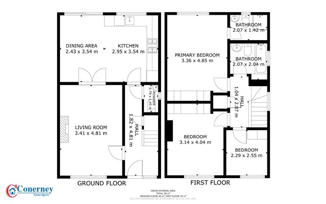 Floor plan — 15 Littlepace Close, Clonee, Dublin 15