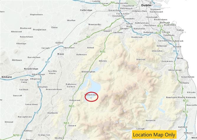 Land C. 2 Acres, 0.4 HA, NR Blessington, Valleymount, Wicklow