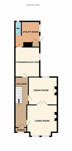 Floor plan — Mona, 148 Clonliffe Road, Drumcondra, Dublin 3