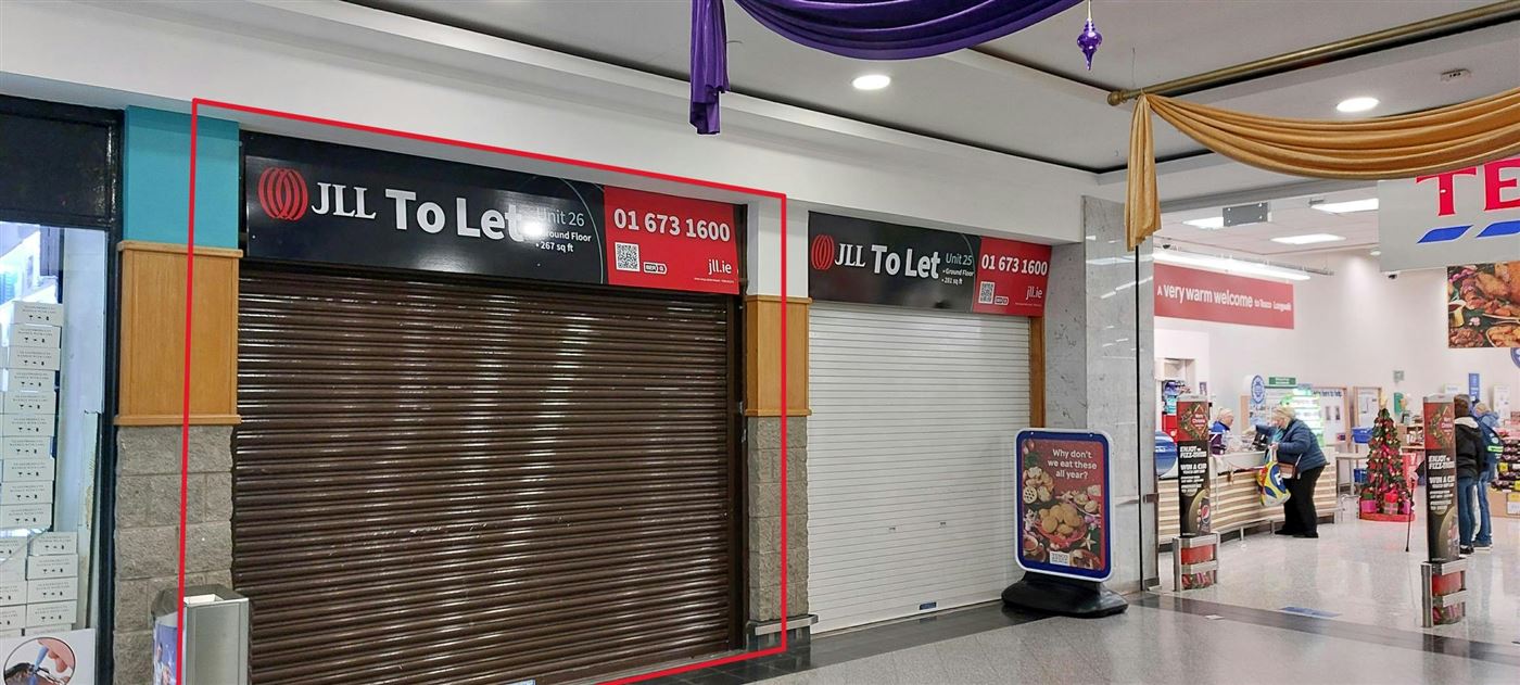 Unit 26, Long Walk Shopping Centre, Long Walk, Dundalk, Co. Louth, Ireland