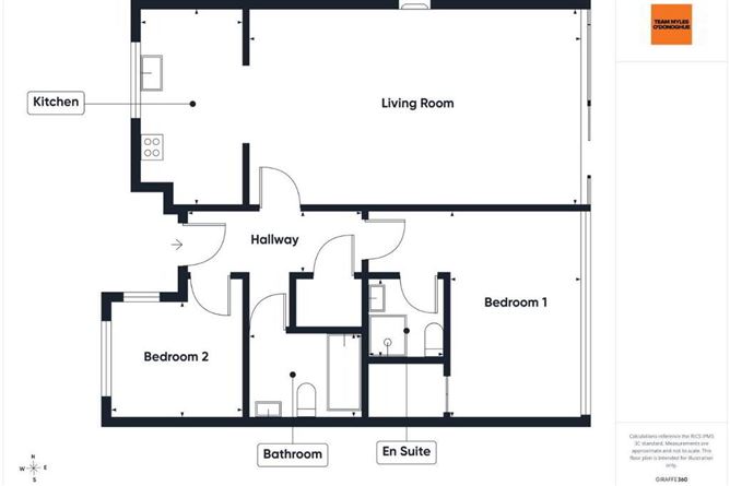 Floor plan — Apartment 11 The Turnpike Santry Cross, Santry, Dublin