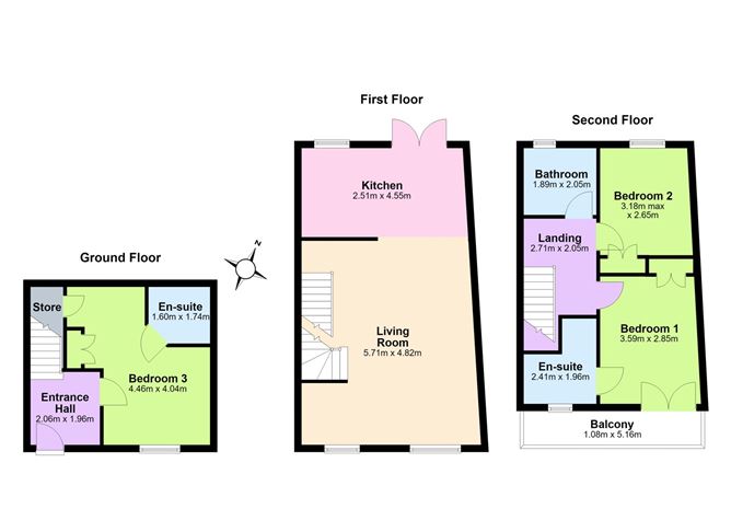 Floor plan — 102 Cluain Shee, Aiken's Village, Sandyford, Dublin 18, Co. Dublin