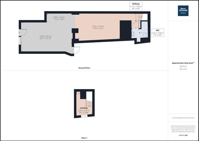 Floor plan — 51 O'Connell Street, Ennis, Co. Clare