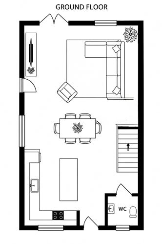 Floor plan — 69 Grianan Fidh, Aiken's Village, Dublin 18, Co. Dublin