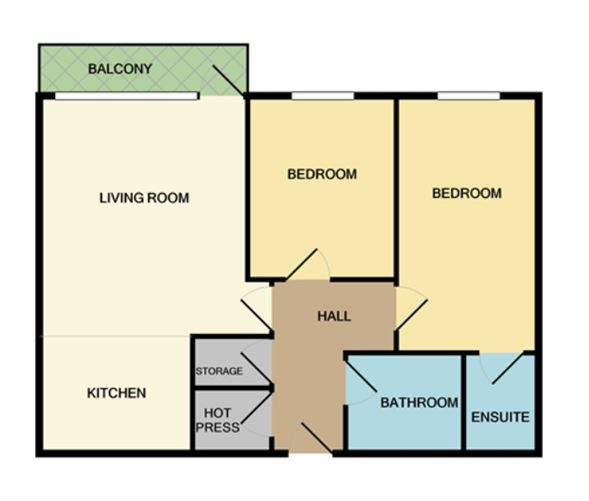 Apartment 68, COLLEGE VIEW, Ballymun, Dublin 11