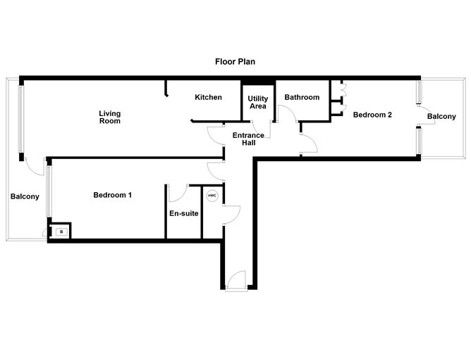 Floor plan — Apt 24 Levmoss Hall, Levmoss Park, Leopardstown, Dublin 18