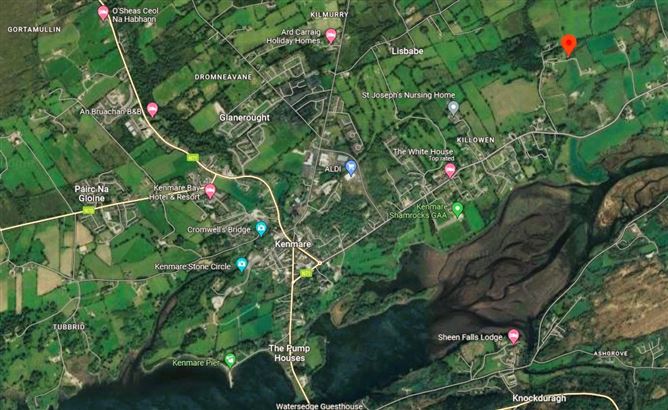 Derelict Property & Lands Killowen, Kenmare, Co. Kerry