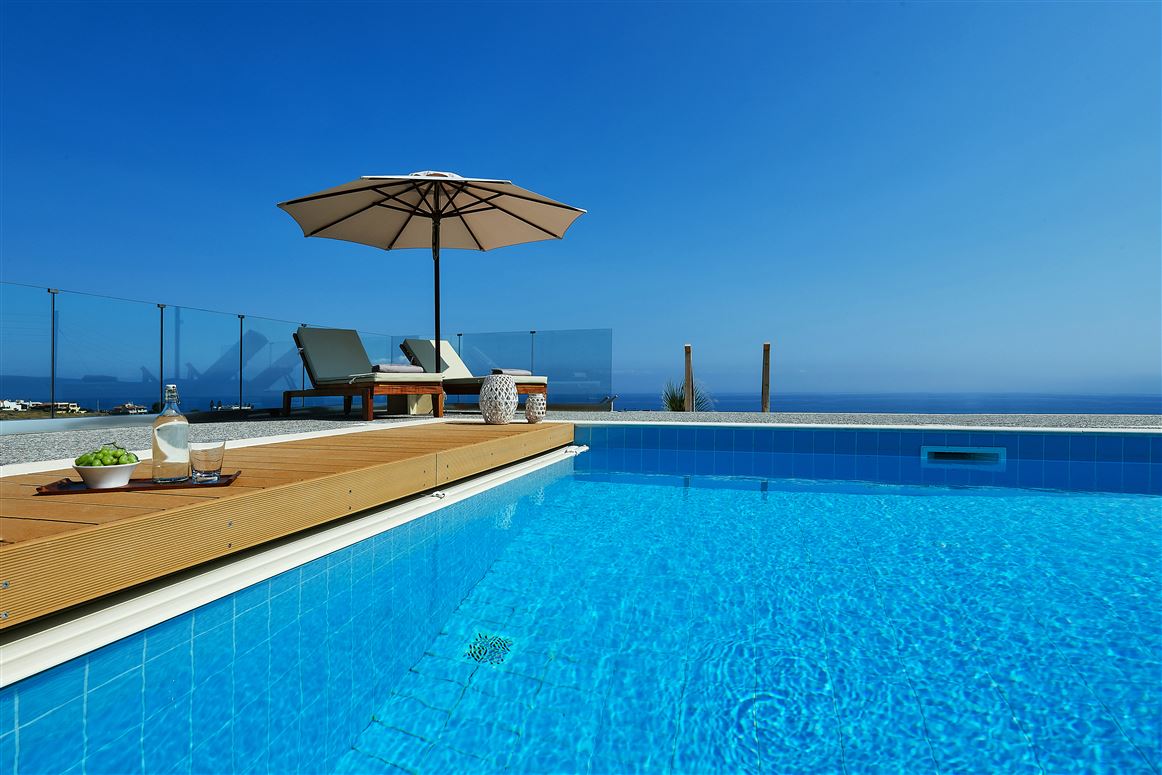 From the Pool to the Horizon,Vrachokipos,Crete,Greece