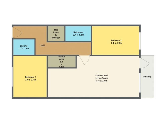 Apt. 18, Roseview, The Orchard, Sallins Road, Naas, Kildare