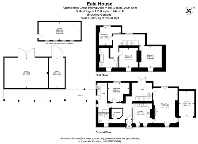 Eala House, Tawnyvorgal, Lough Eske, Barnesmore, Co. Donegal