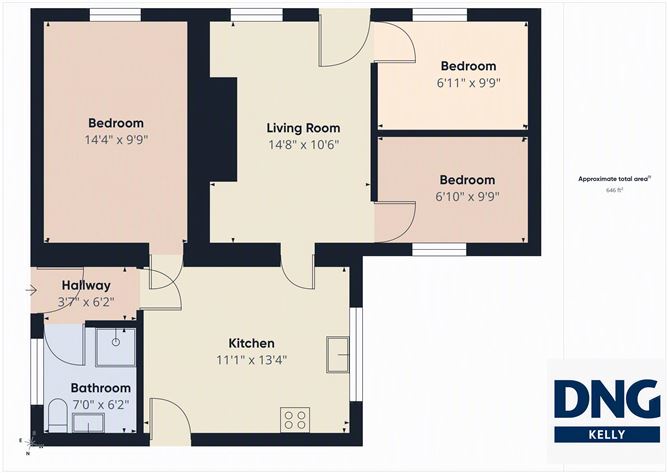 Floor plan — Brandra, Attanagh, Abbeyleix, Co. Laois