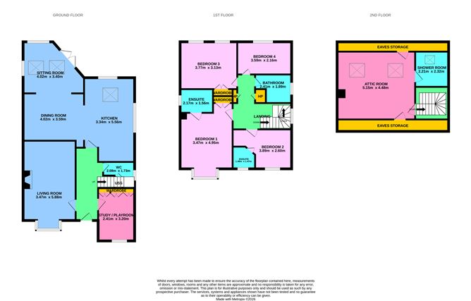 Floor plan — 10 Kentfield, Shankill, Dublin 18