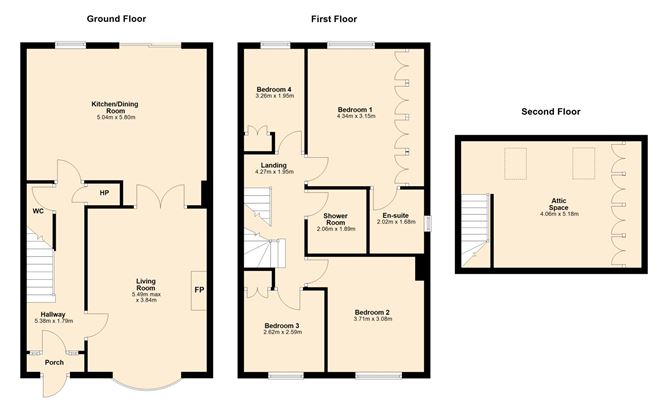 Floor plan — 7 Park Lawn, Clontarf, Dublin 3
