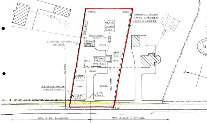 Site with Full Planning Permission at Killure, Ballinasloe, Galway