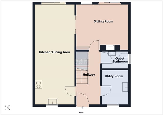 Floor plan — 14 Gleann na Gcaor, Monageer, Wexford