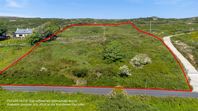 Circa 2.05 acres of ground at Boolard, Claddaghduff Road, Clifden, Galway