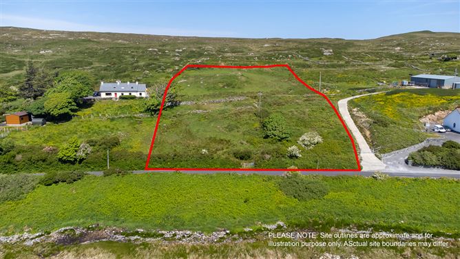 Circa 2.05 acres of ground at Boolard, Claddaghduff Road, Clifden, Galway