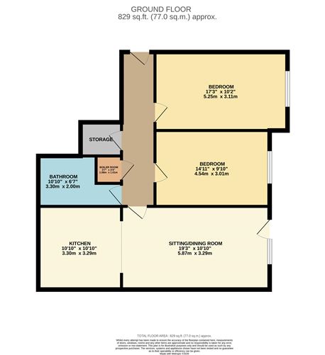 Floor plan — 3 Sunnybank , Islandbridge, Dublin 8