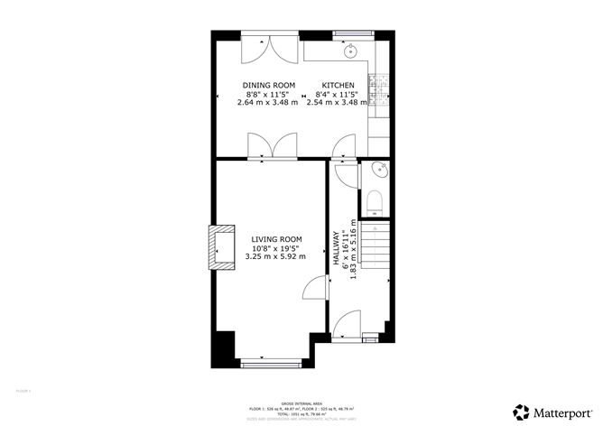 Floor plan — 18 Ballyowen Square, Lucan, Dublin