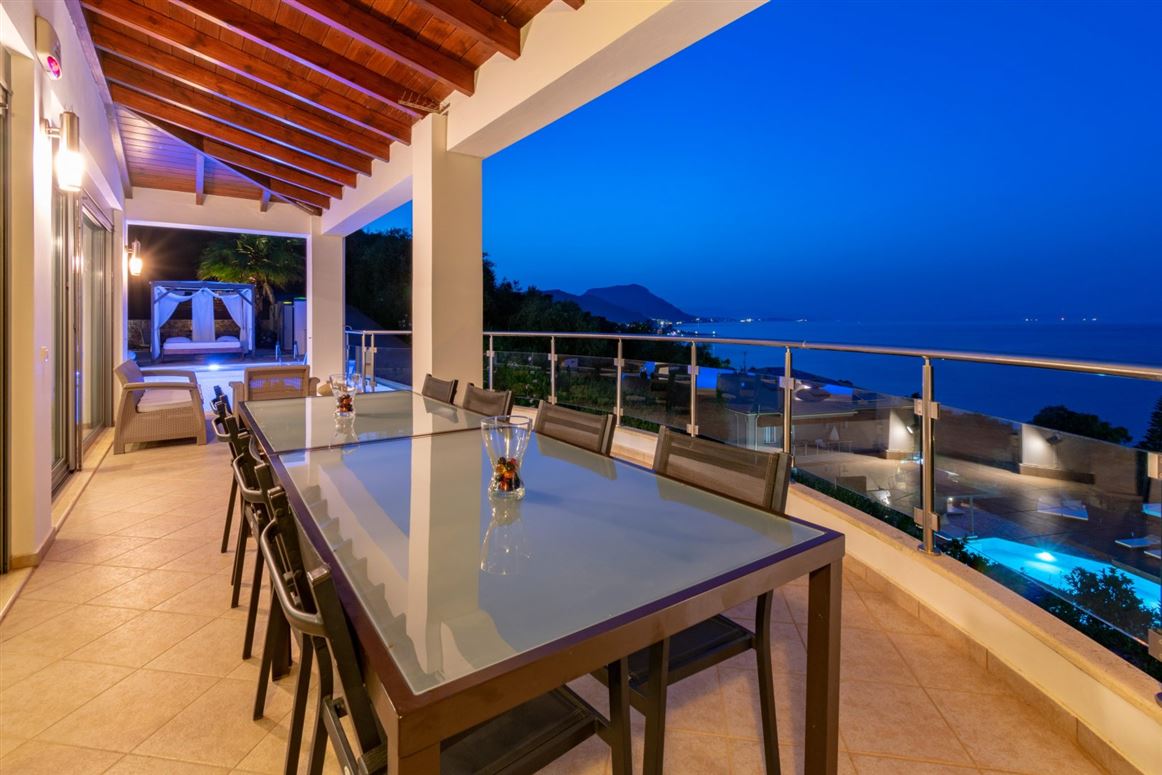 Mountains, River, Sea,Mesongi, Corfu, Greece