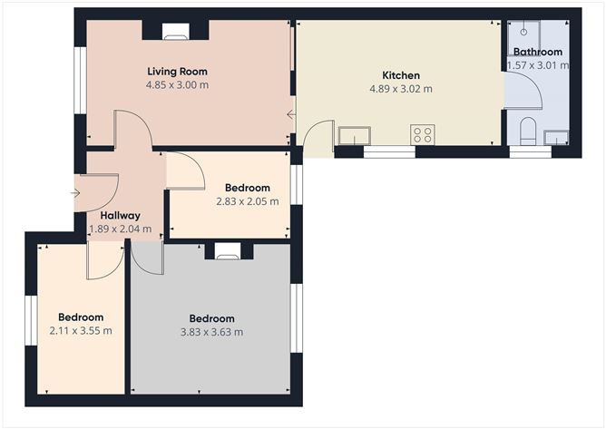 Floor plan — 841 Plunketstown Lower, Castledermot, Co. Kildare