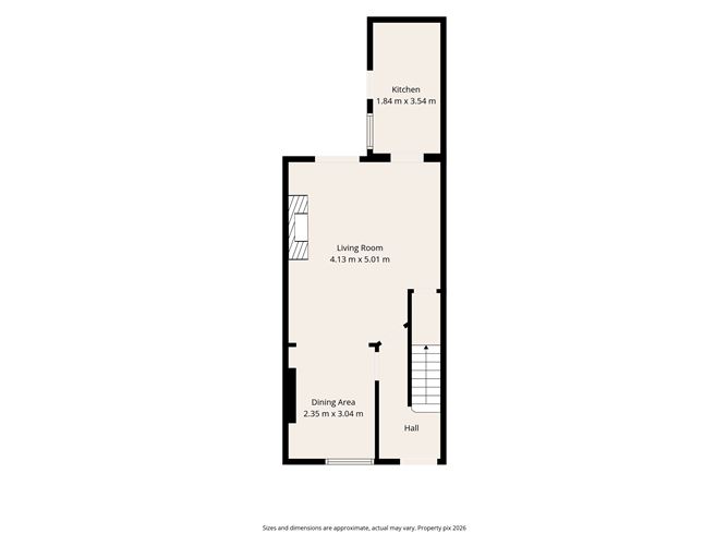 Floor plan — 1 Stewart Villas, Carlingford Parade, Dublin 2