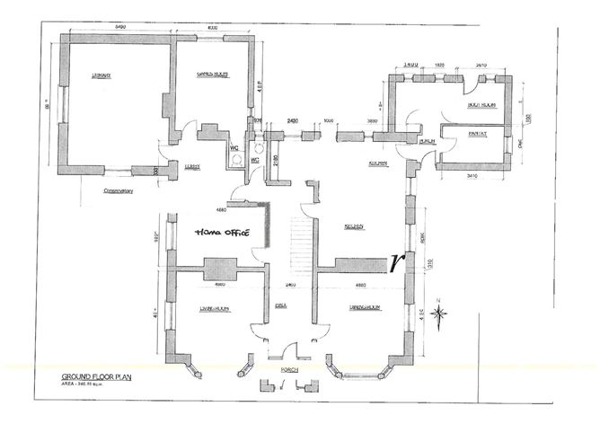 Old Castle Hse & approx. 4.96 acres, Dungar, Roscrea, Co. Tipperary