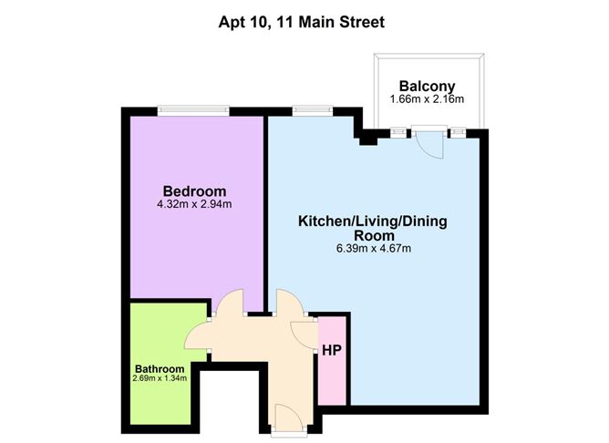 Apt 10, 11 Main Street, Clongriffin, Dublin 13