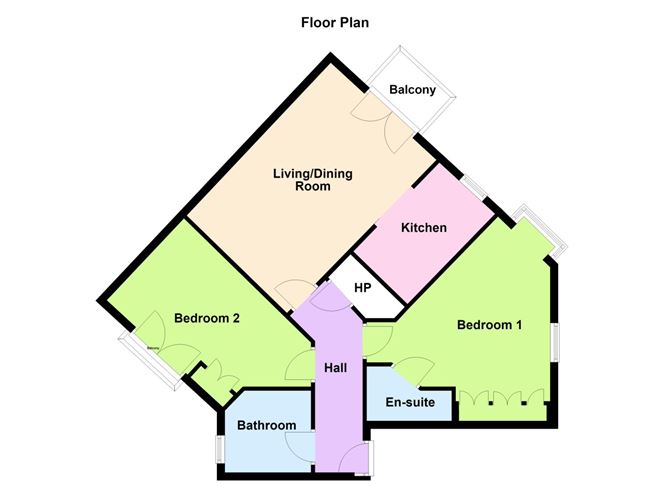 Floor plan — 8 Stocking Wood Copse, Stocking Avenue, Rathfarnham, Dublin 16
