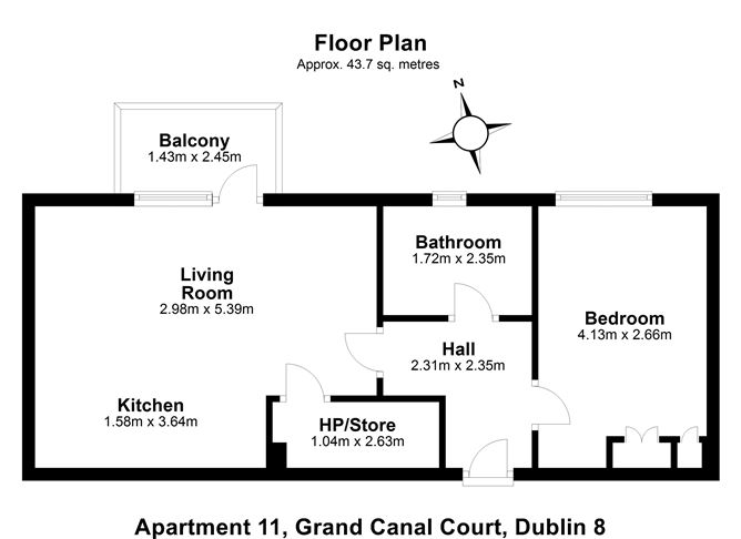 Apartment 11, Grand Canal Court, Herberton Road, Dublin 8