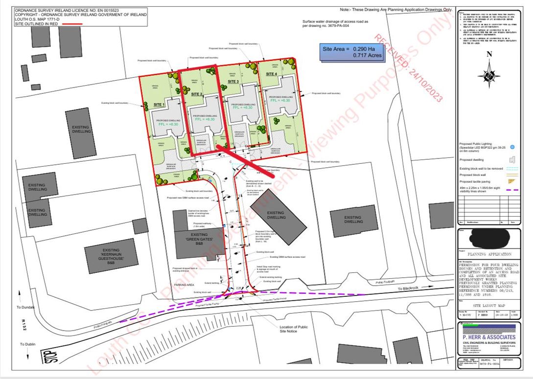 Site No 2 , at Garden Vale , Greengates , , Blackrock, Louth