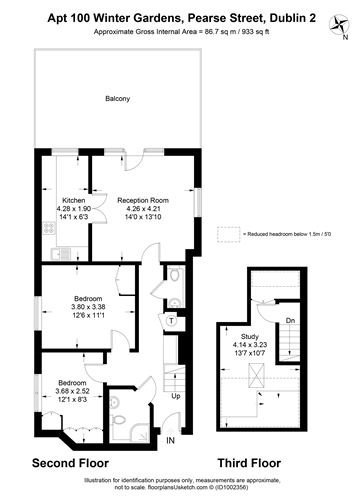 Apt 100 The Fir, Winter Garden Pearse Street, Grand Canal Dk,   Dublin 2
